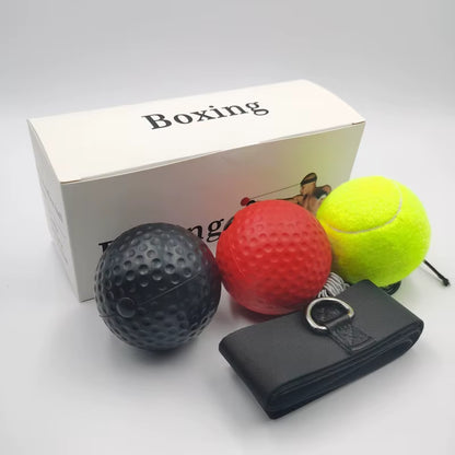 Wholesale Boxing Reflex Ball with Headband for Reaction Speed Training Boxing Punch Reaction Speed Boxing Reflex Ball