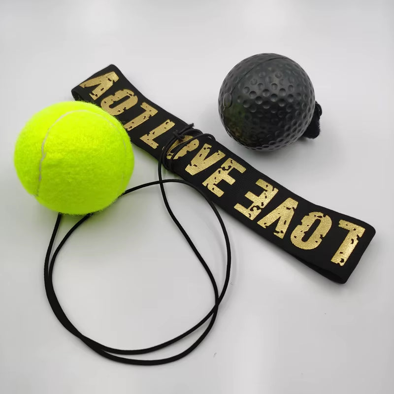 Wholesale Boxing Reflex Ball with Headband for Reaction Speed Training Boxing Punch Reaction Speed Boxing Reflex Ball