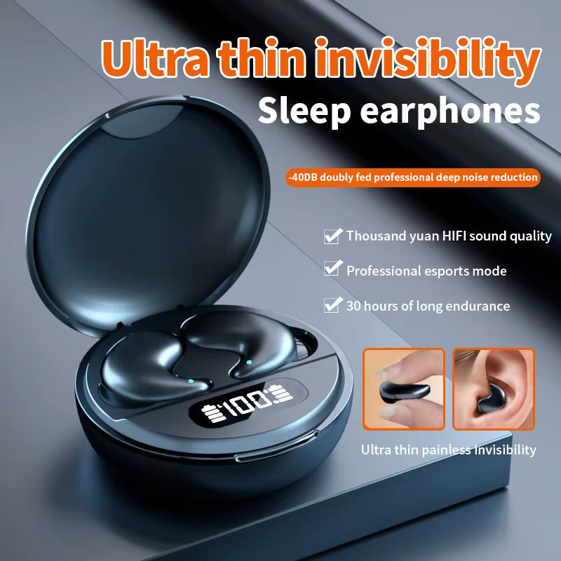 New Earbuds YYK-790 TWS Auriculares Mini Earphones Music Ear Buds Stereo Headsets Sleep Earphones True Wireless Sleep Headphones