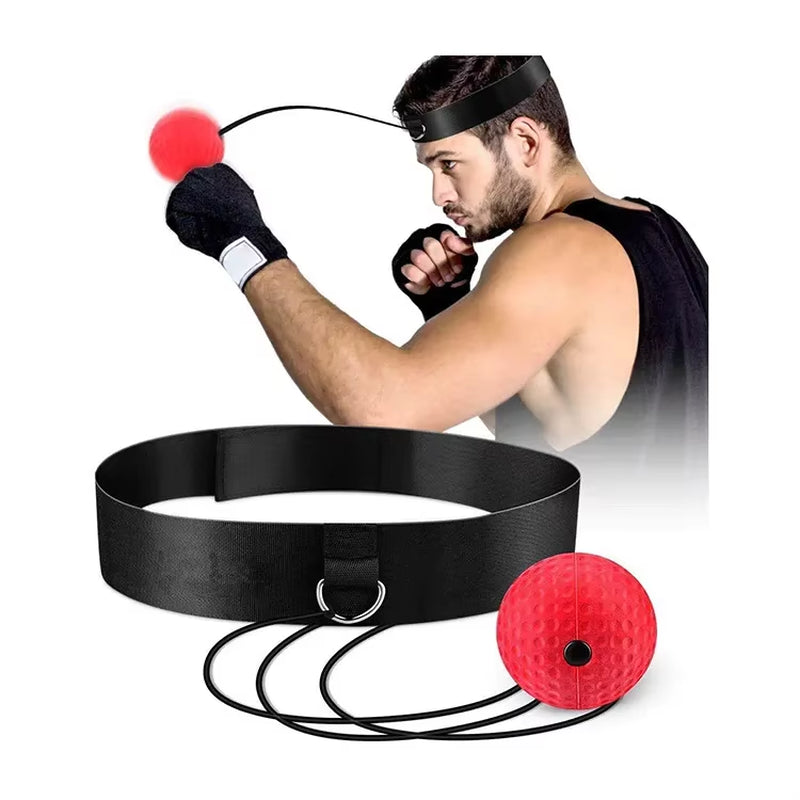 Wholesale Adjustable Workout Training Headband Reflex Boxing Ball with Adjustable Strap MMA Gear Boxing Ball Interactive